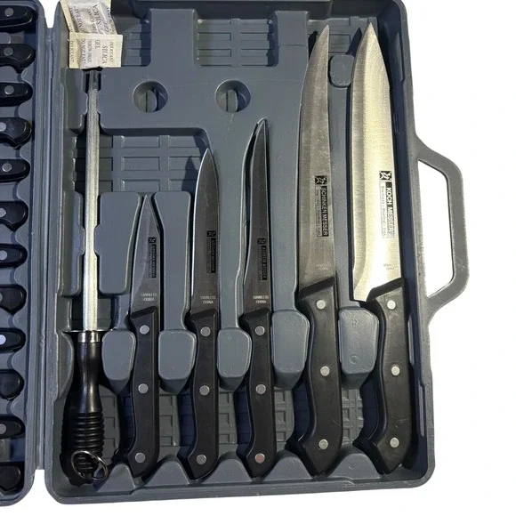 Gourmet Traditions 19 Piece Knife Set Kitchen Messer Stainless Steel Cutlery New - Picture 10 of 11